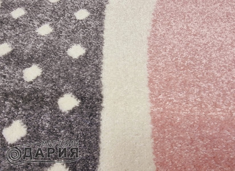 Тъкан килим MAGNOLIA 513 l.grey/pink